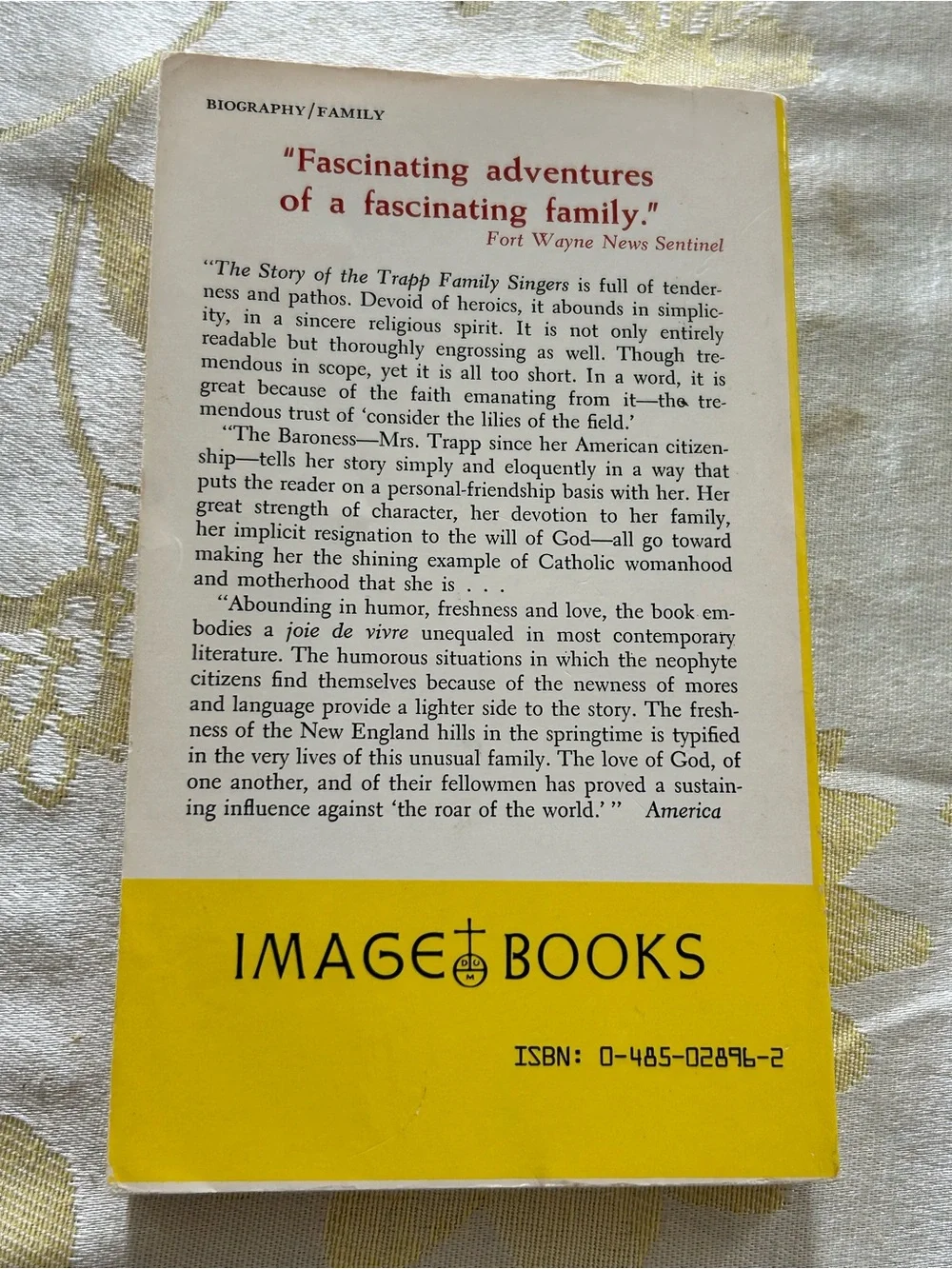 The Story of the Trapp Family Singers by Maria Augusta Trapp
